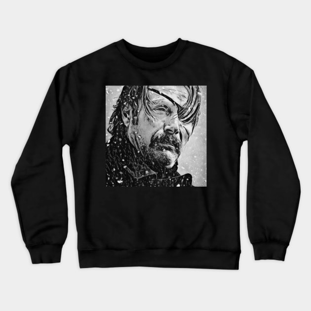 The Black Kaiser in Snow Crewneck Sweatshirt by OrionLodubyal